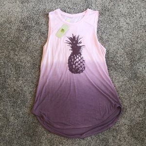Halcyon Pineapple Swim Cover/Lounge Dress